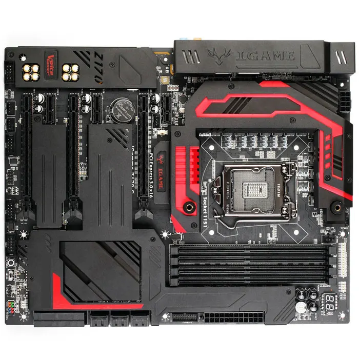 Оригинальные красочные IGame Z170G материнская плата ATX SATA 3 0/SATA Express/M.2/USB/PCI/HDMI/DP/SPDIF