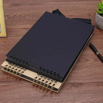 

Black 80 Pages Photo Album Scrapbook for Photoalbum Craft Paper Card DIY Scrapbooking Wedding Photo Album Anniversary Gifts