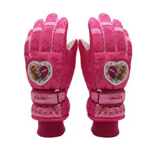 Детские варежки; перчатки для улицы; зимние теплые перчатки для мальчиков и девочек; водонепроницаемые ветрозащитные плотные перчатки для малышей; bebe