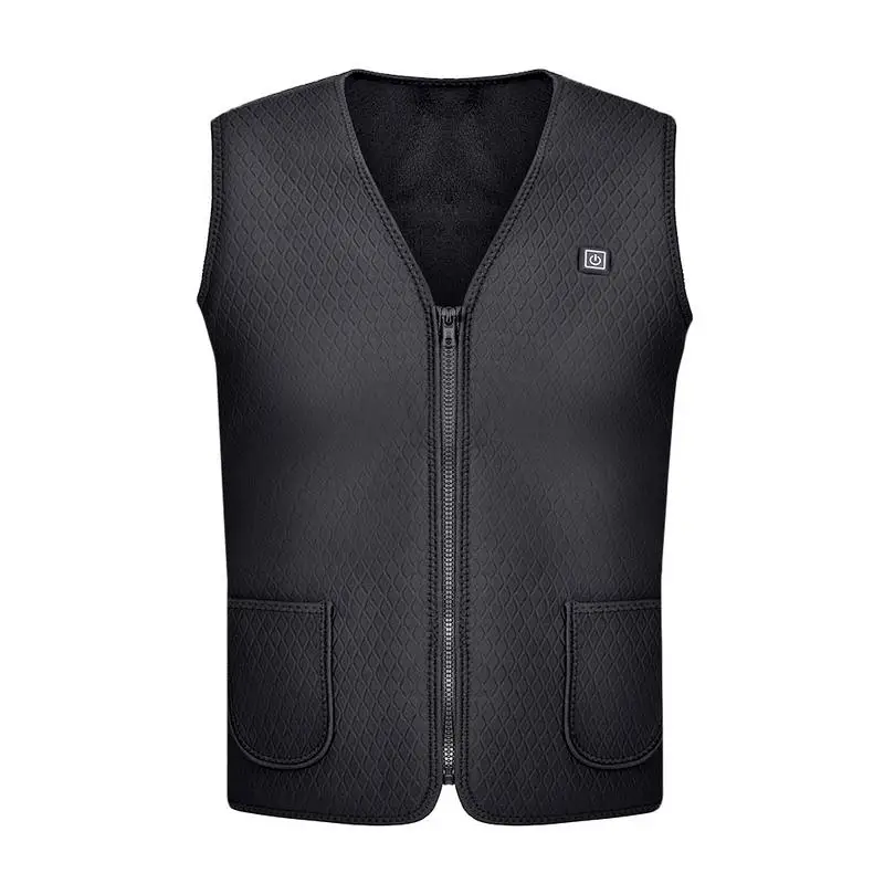 

2018 New Men Women Electric Heated Vest Heating Waistcoat USB Thermal Warm Cloth Feather Hot Sale Winter Jacket Dropshipping