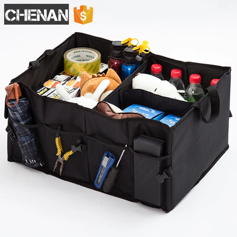 Car Trunk Bag SUV Box Organizer Folding Storage Bags Portable Travel