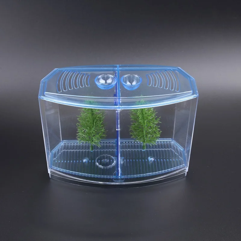 Мини аквариум для рыб Betta Box со светодиодсветильник прозрачная акриловая коробка