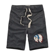 Новое поступление, распродажа, летние хлопковые махровые спортивные брюки для отдыха, повседневные мужские трусы на шнурке