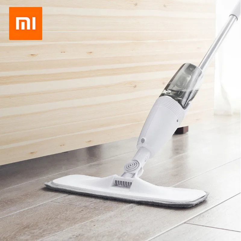 

Xiaomi Deerma Water Spray Mop Carbon Fiber Dust Collector 360 Degree Rotating 1.2m Rod Xiaomi Deerma Water Spray Mop Carbon Fibe