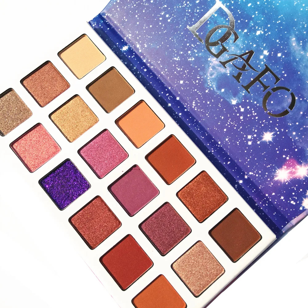 

DGAFO 18 Color Eyeshadow Pallete Glitter Makeup Matte Eye shadow Long-lasting Make Up Palette Maquillage Paleta De Sombra