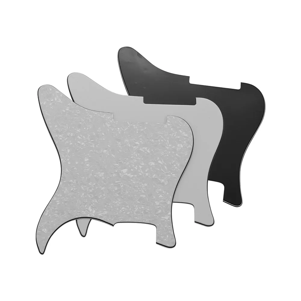 

3 Ply Guitar Pickguard for American ST Electric Guitars DIY Custom Guard Plate White Pearl Musical Instrument Accessories