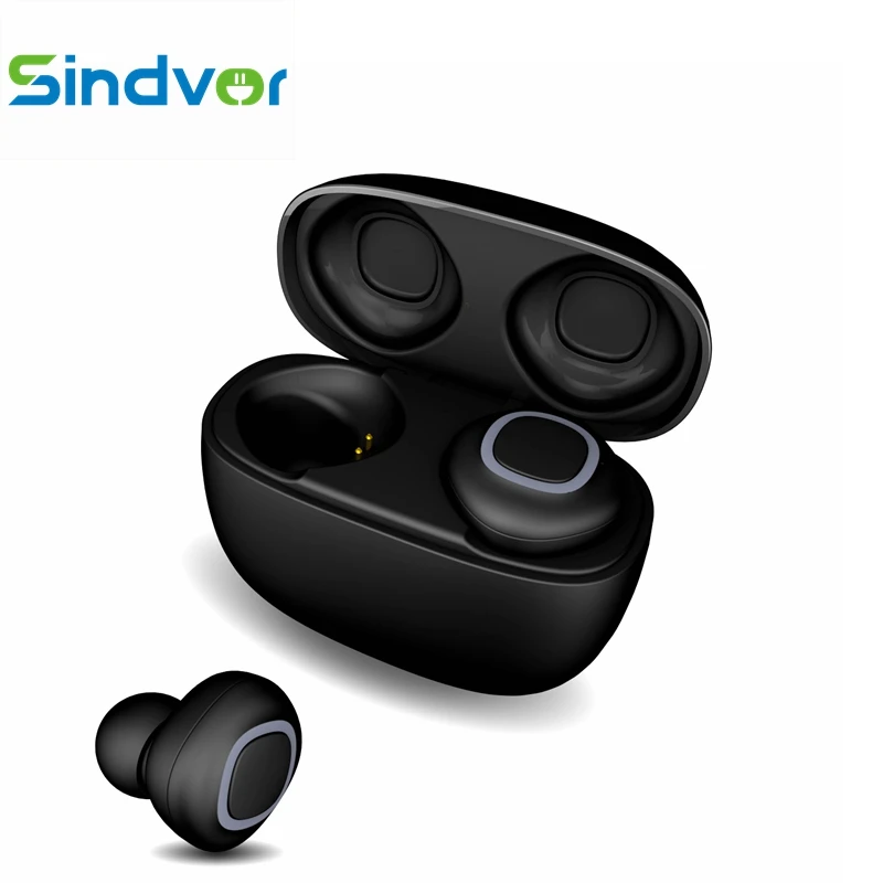 Sindvor Беспроводные Мини Bluetooth наушники для Xiaomi Huawei Мобильные стерео спортивные
