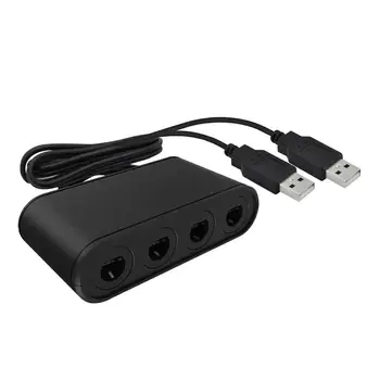 

4 Port For Gamecube NGC Controller Adapter For Nintend Wii U & Switch And PC R15