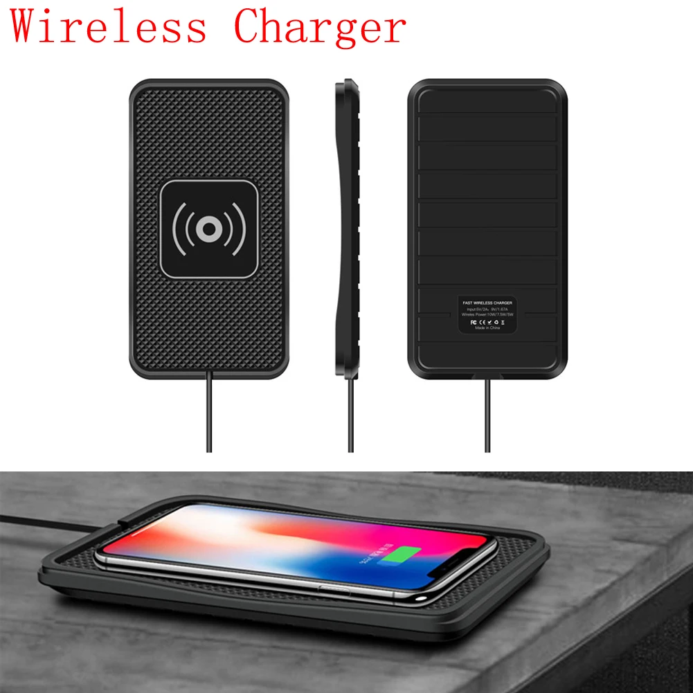 US $11.92 25% OFF|Wireless Phone Charger Holder Mount Car Dashboard Qi Non Slip Pad Mat Silicone Wireless Car Charger for Samsung iPhone US $11.92 25% OFF|Wireless Phone Charger Holder Mount Car Dashboard Qi Non Slip Pad Mat Silicone Wireless Car Charger for Samsung iPhone
