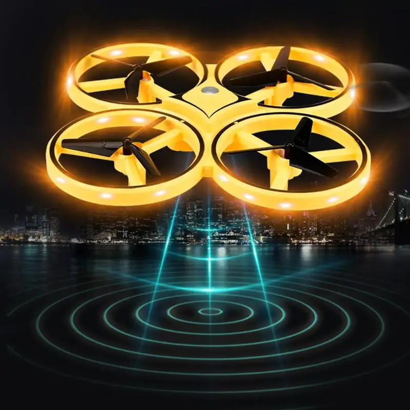 

RC Drone Quadcopter Hand Induction Altitude Hold Gravity Sensor Infrared Obstacle Avoidance 2.4G Remote Control Quadcopter Toy