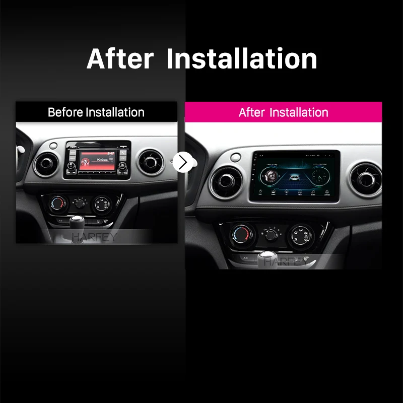 Clearance Harfey Android 8.1 10.1" for Honda Vezel XRV 2014 car multimedia player Radio GPS Navigation system Bluetooth AUX USB WiFi SWC 5