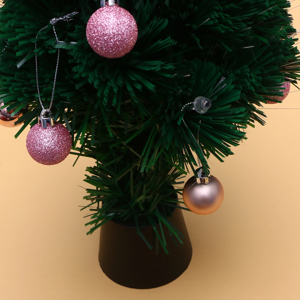 24pcs Christmas Pink Ball Ornaments Tree Decorations Xmas Baubles For Holiday Wedding Party Decoration Navidad Gift