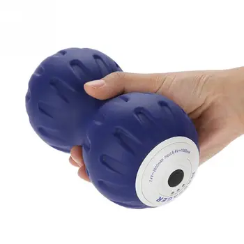 

Peanut Massage Ball Fascia Massager Roller Pilates Yoga Pillow Muscle Relax Release Fitness Massage Relaxation EU US Plug