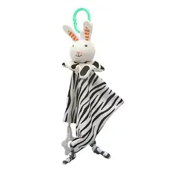 Игрушки для малышей и малышей успокаивающее полотенце одеяло мультфильм кролик плюшевые детские подвесные игрушки Погремушки Игрушки для