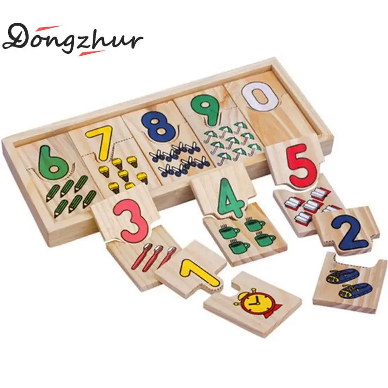 

23*9*2cm Montessori Game Childhood Teaching Logarithmic Matching Calculation Digital Mathematical Learning Educational Toys