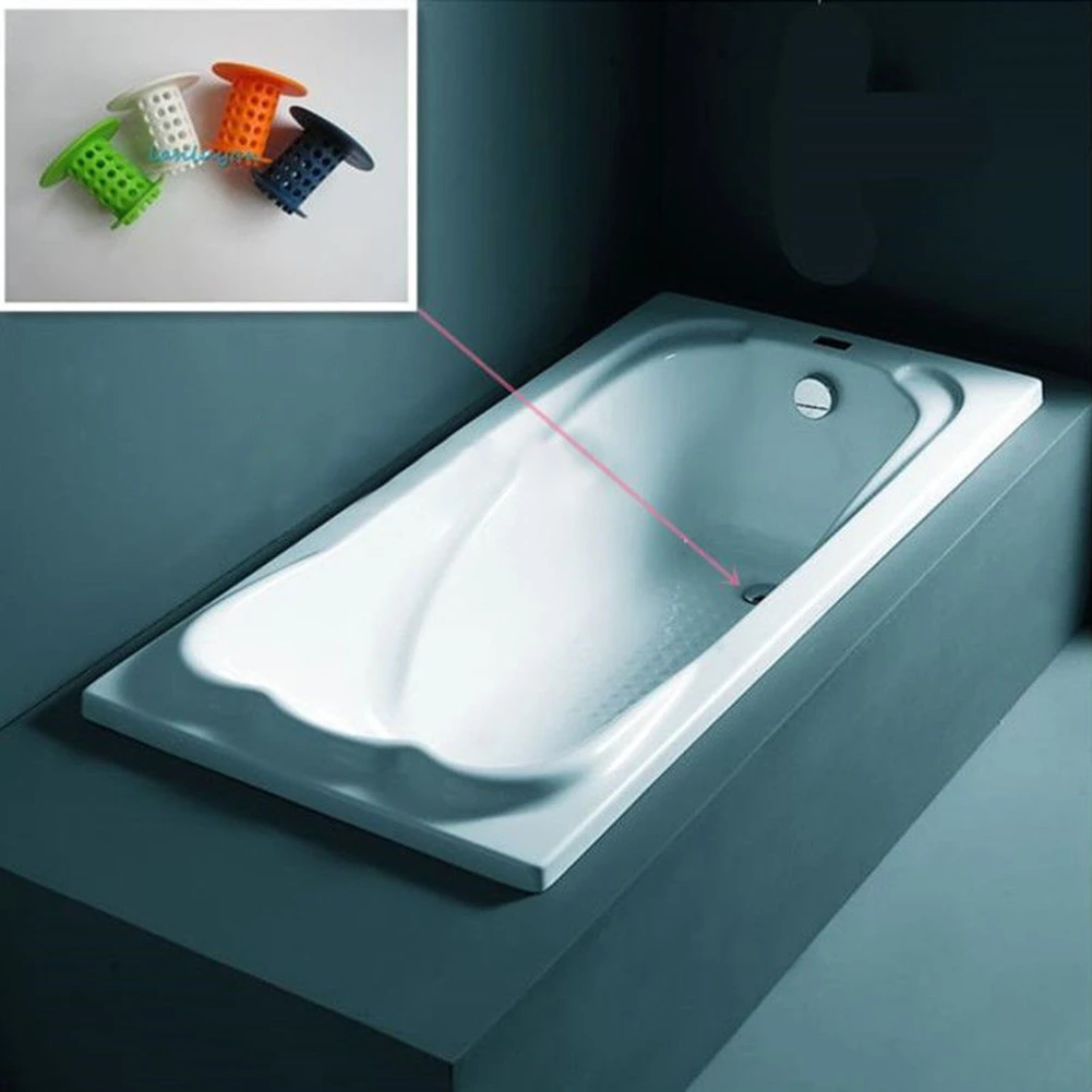 Bathroom Tub Drain Hair Wig Catcher Clean Strainer Filter ...
