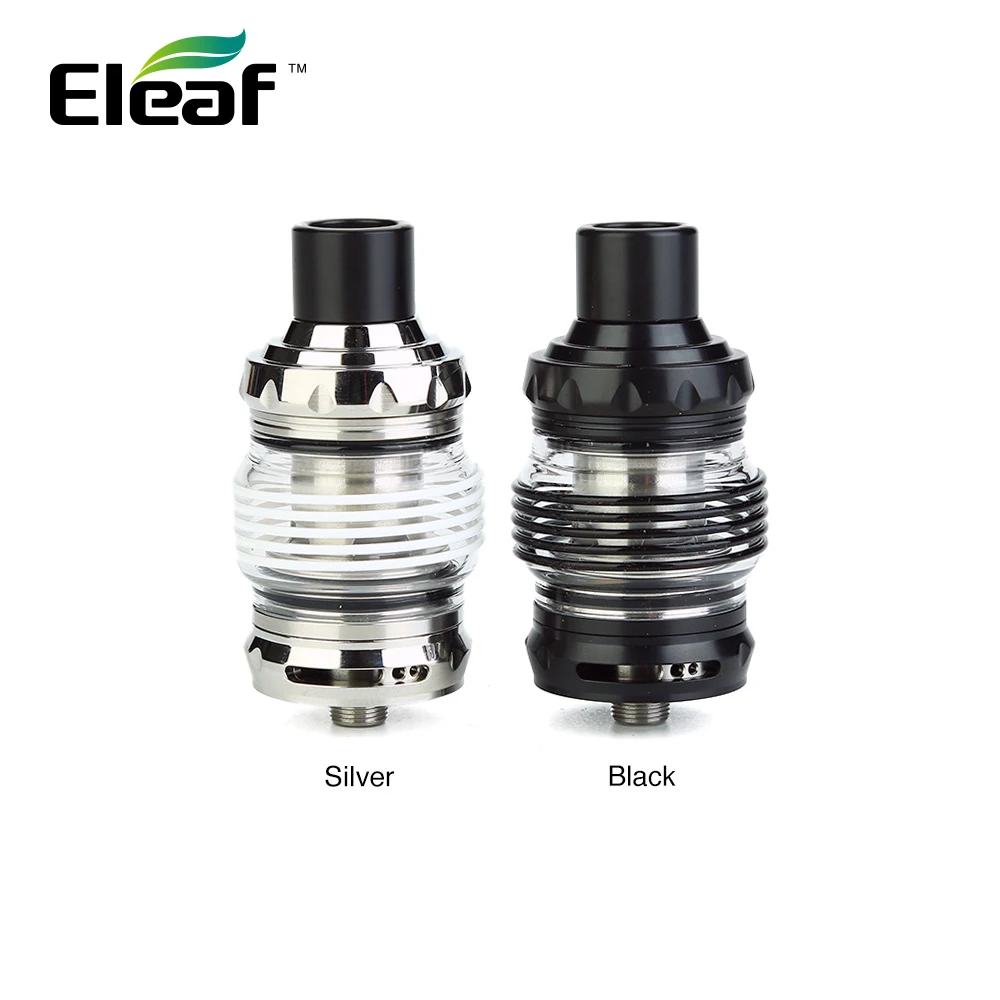 Online 100% Original Eleaf Melo 5 atomizador 2 ml 4 ml de capacidad, con CE SS316L de malla de bobina y fondo anti fuga de e líquido sistema de bloqueo de Vape Ecigs