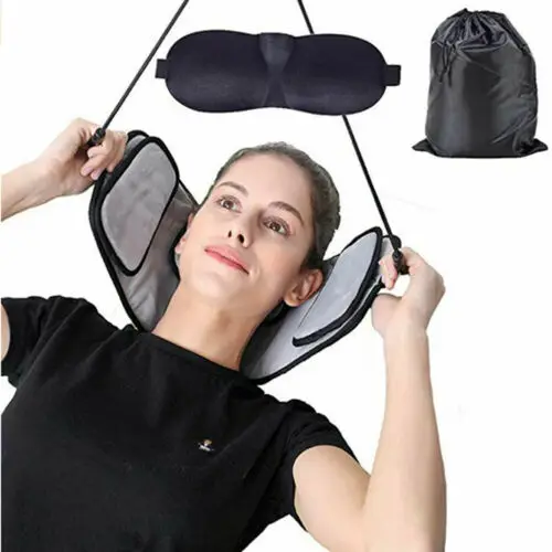 

Hot Premium Neck Head Hammock Portable Cervical Traction Device for Neck Pain Relief Support Stretcher