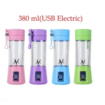 

Adoolla Portable 6 Blades USB Charging Eletric Fruit Juicer Blender