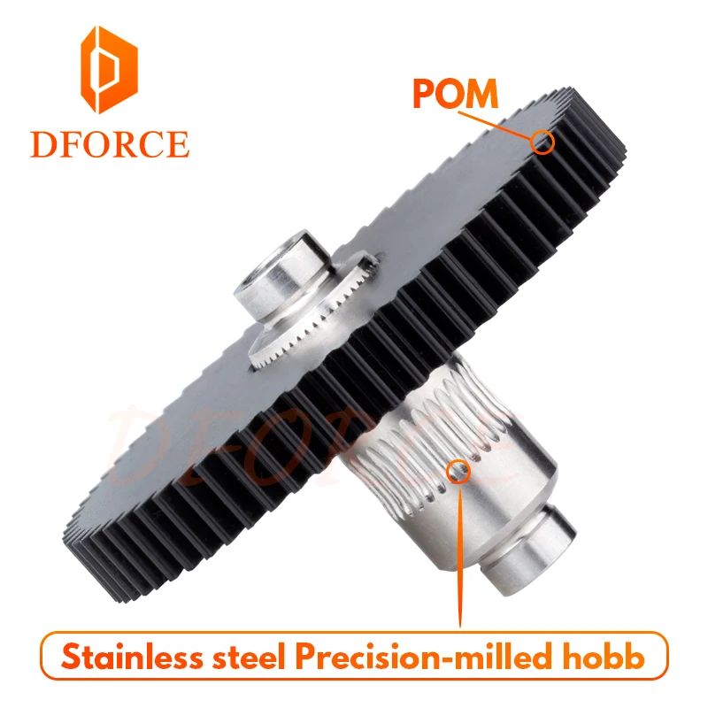 DFORCE Titan экструдер для настольного 3D принтера FDM Reprap MK8 J head Bowden Бесплатная доставка