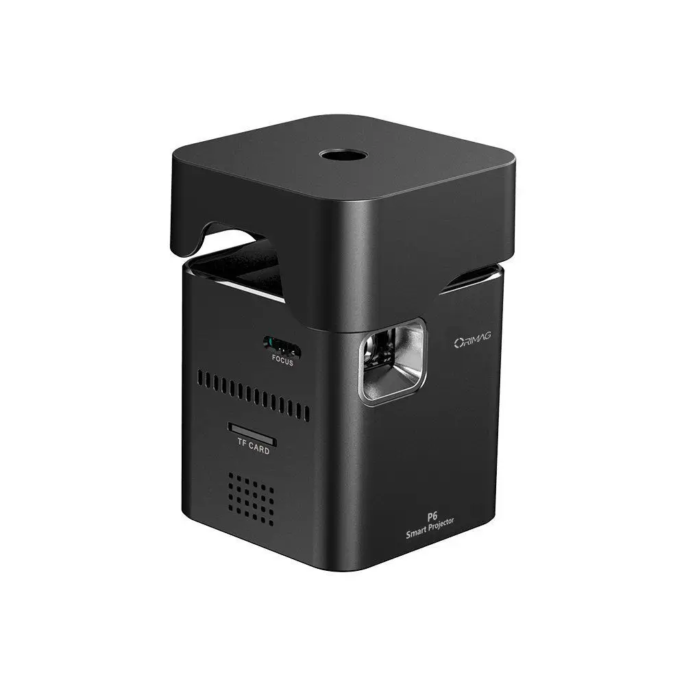 ORIMAG P6 мини видеопроектор 1080 P портативный Wi Fi Смарт пикопроектор Макс 120 дюймовый