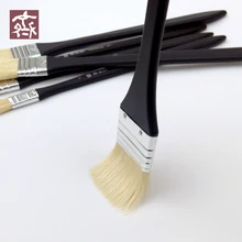 6 шт./компл. Qishuixuan 601 кисть для краски для масляной краски ing тонкая щетина для волос масляная кисть акриловая кисть художественные принадлежности для рисования Новые