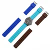 Silicone strap 20mm watch accessories pin buckle outdoor sports waterproof watch belt for women and children men watch band ► Photo 3/6