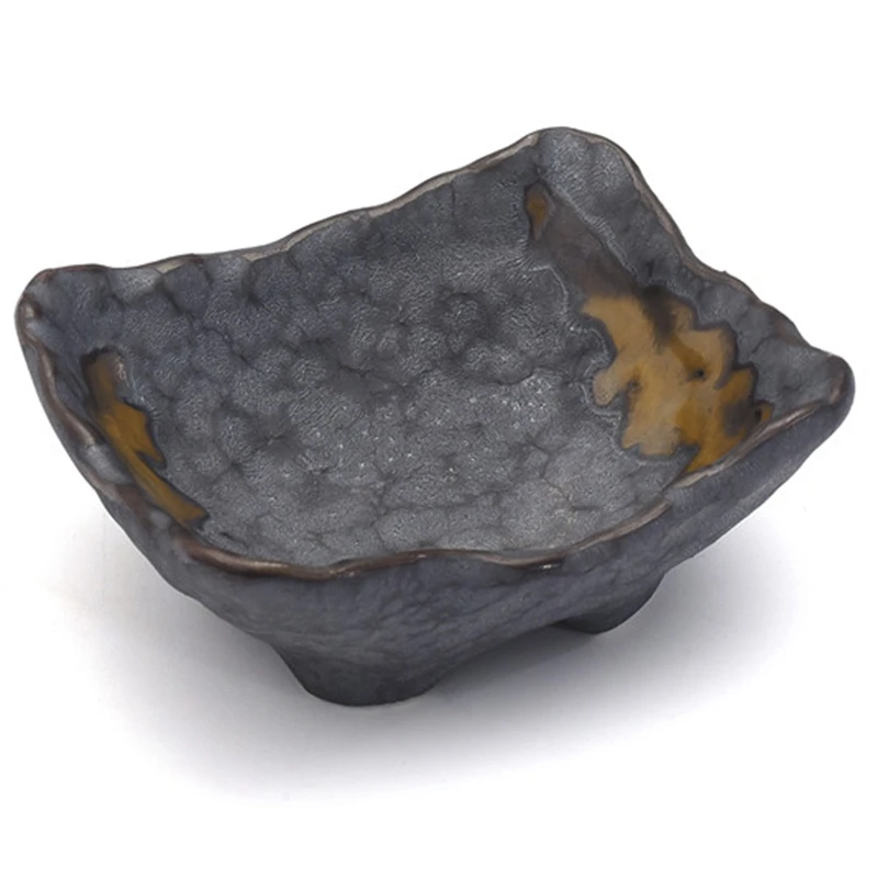 

Minced Mustard Soy Sauce Vinegar Dish Sushi Cuisine Imitation Stoneware Featured Seasoning Ceramic Dish