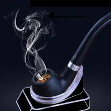 1 шт. Новая Черная курительная трубка маленькая прочная курительная сигаретная трубка сигарная трубка Черная Мини Труба