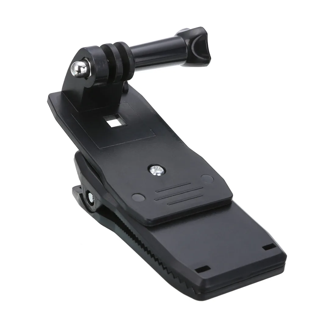 

1pc Universal Camera 360 Degree Rotating Backpack Hat Clip Clamp Mount Support For GoPro Hero 1 2 3 3+ 4 5