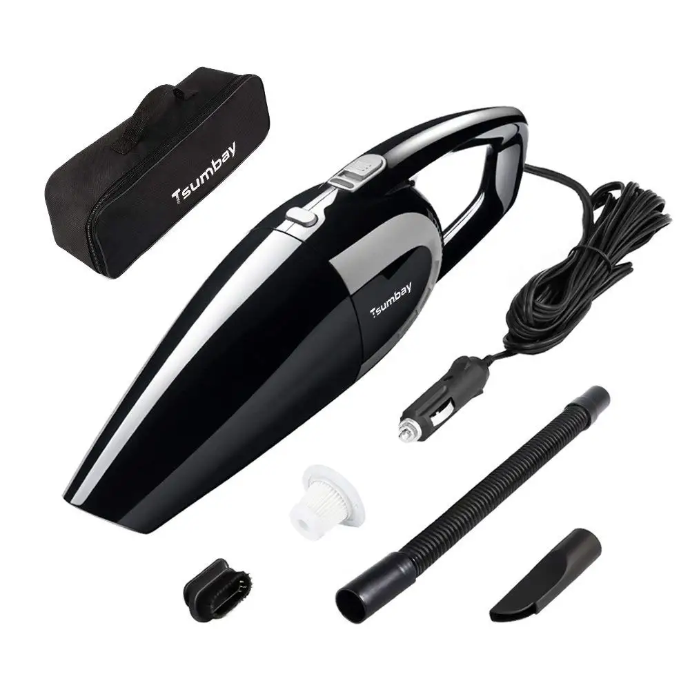 Tsumbay TS CV05 Car Vacuum Cleaner DC 12V 120W 5000 PA Suction Wet