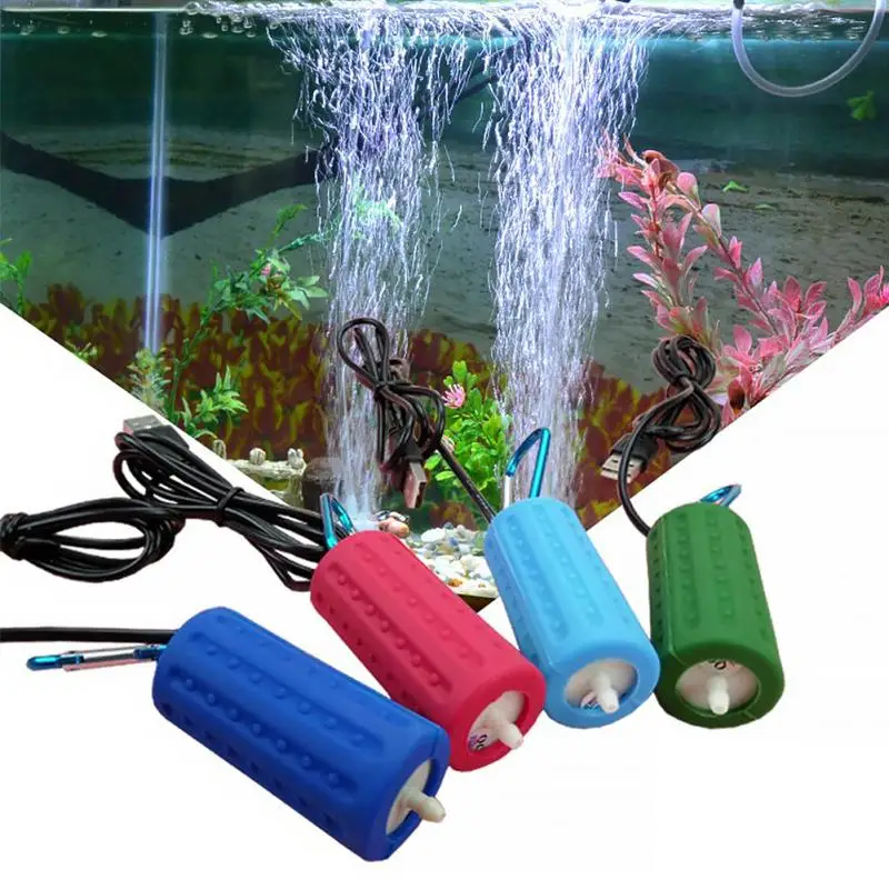 Buy Mini USB Aquarium Oxygen Air Pump Fish Tank Silent