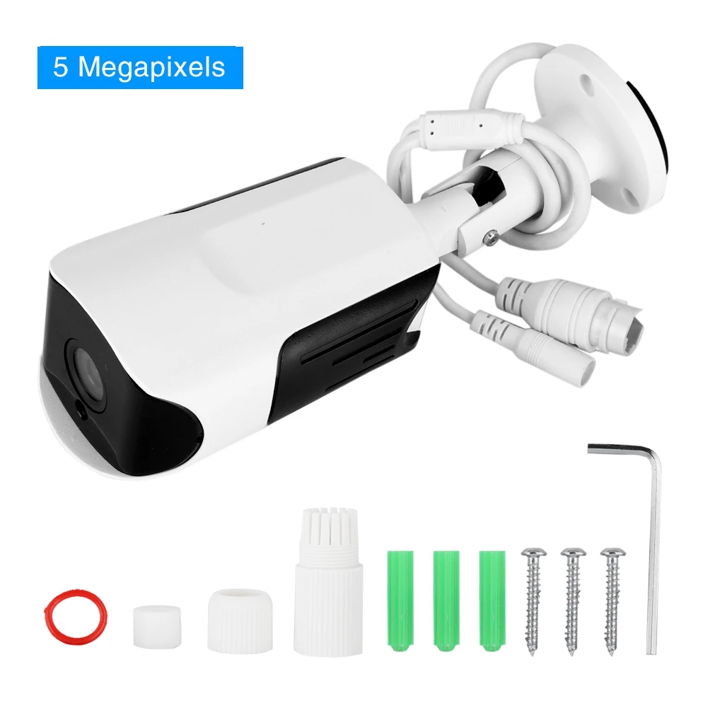 

5MP HD IP Camera NTSC System Bullet IR Night Vision Outdoor Camera Home Security hot sale 2019