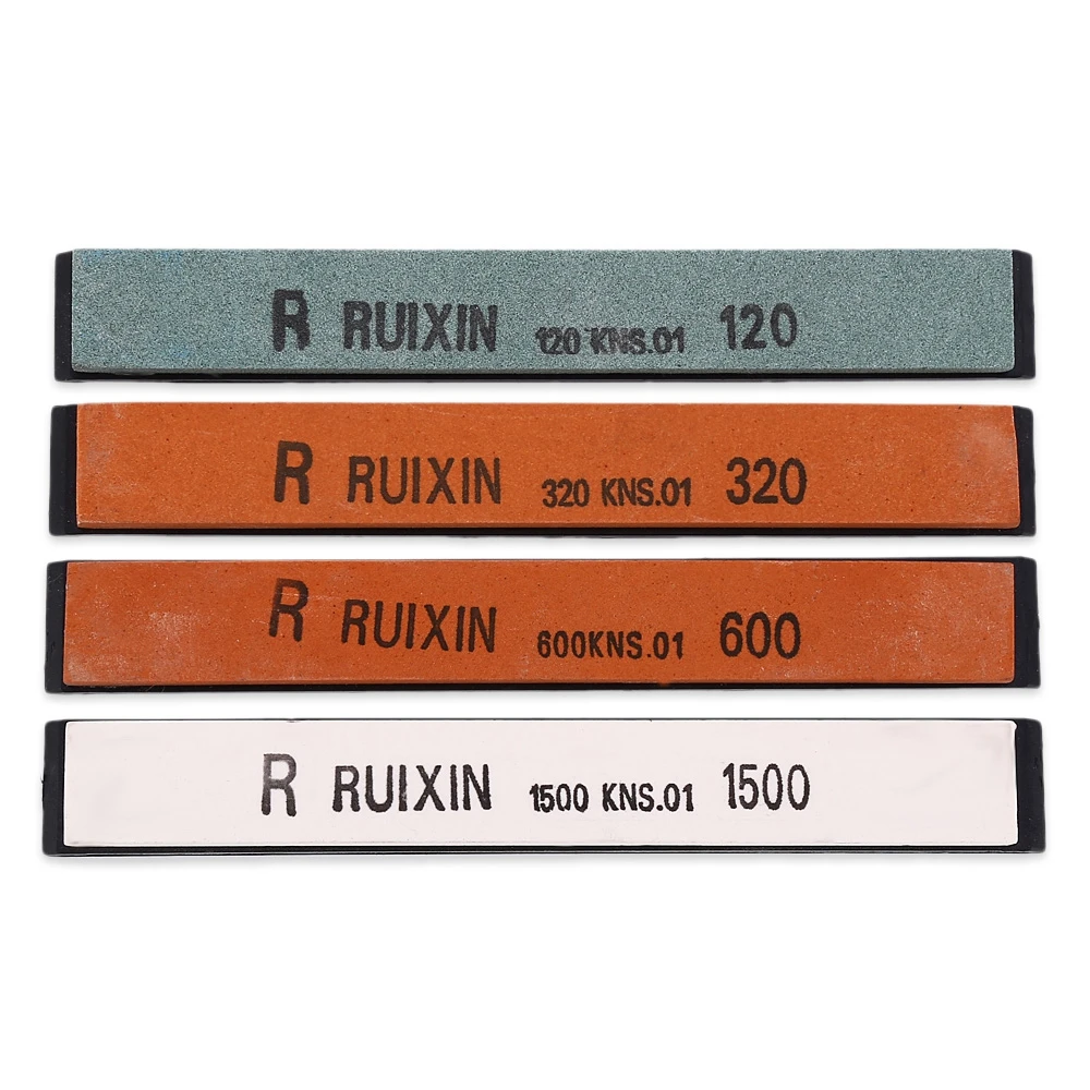 RUIXIN новая версия профессиональная точилка для кухонных ножей фиксированный угол с камнями