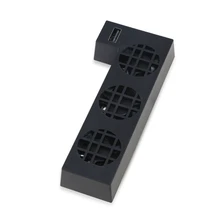 Интеллектуальный Вентилятор охлаждения Внешний USB порт с 3 крутыми вентиляторами система консоль Интеллектуальный вентилятор охлаждения для Mircosoft xbox ONE X