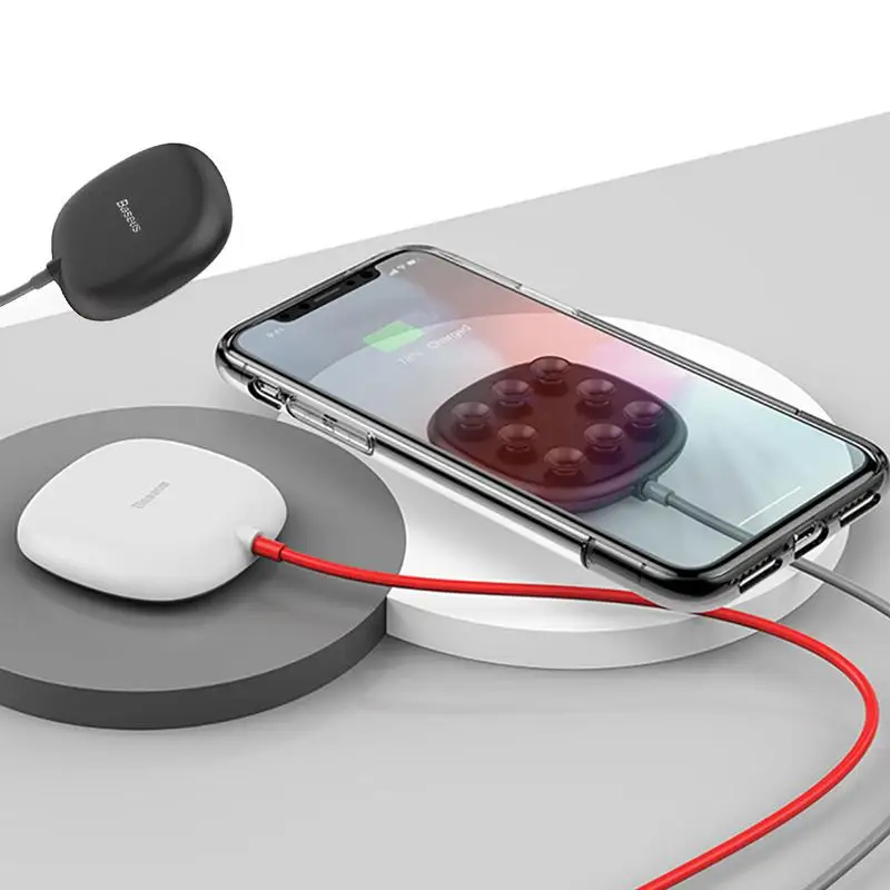 Новое беспроводное зарядное устройство на присоске для iPhone 8/X мобильный телефон