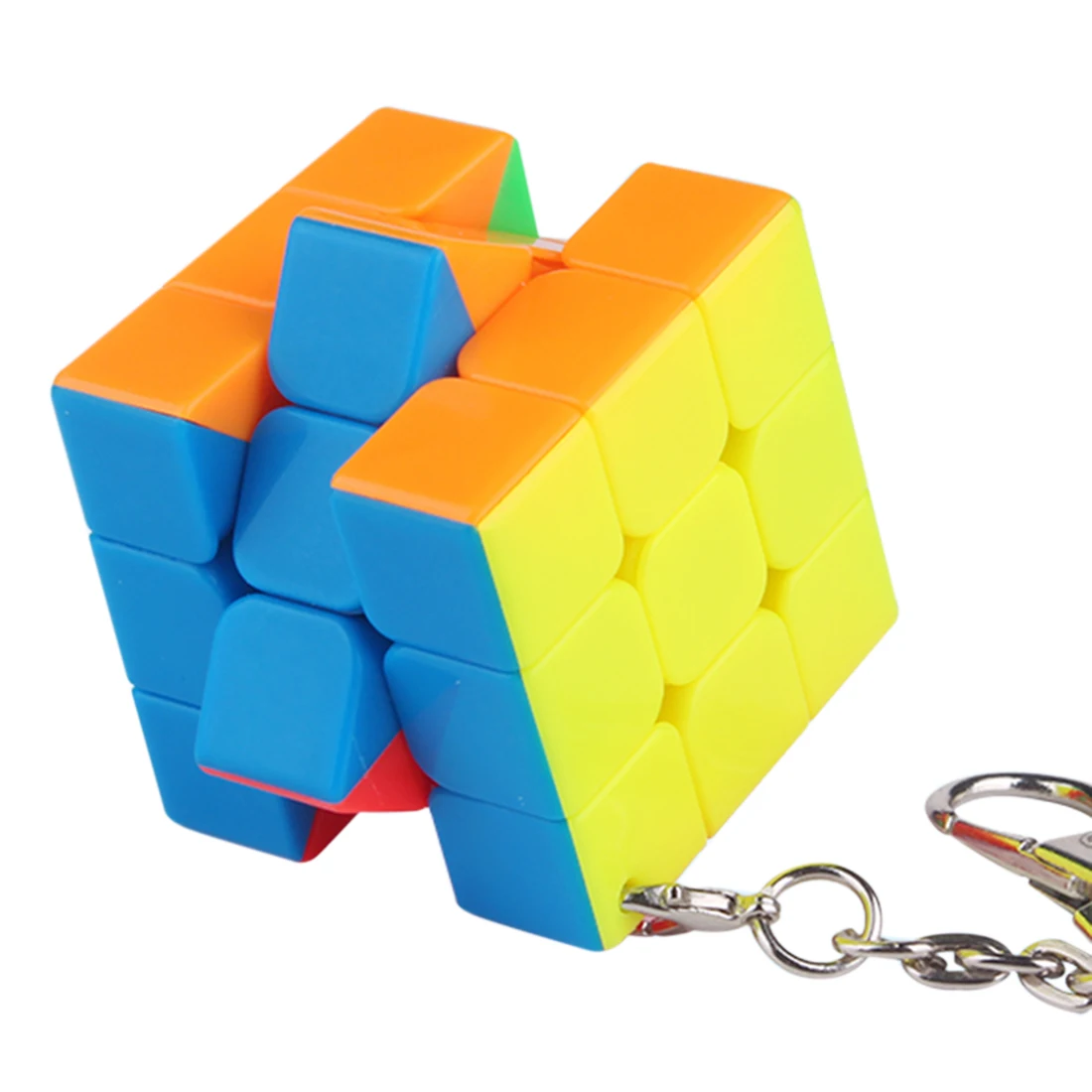 

Yuxin Yuqilin V2 Magic Cube Key Chain Keyring Square Cube Pendant