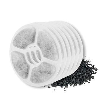 

Pet Cat Water Dispenser filter sponge-Healthy and Hygienic Drinking 2L Super Quiet Automatic Water Bowl with Filter and Silico