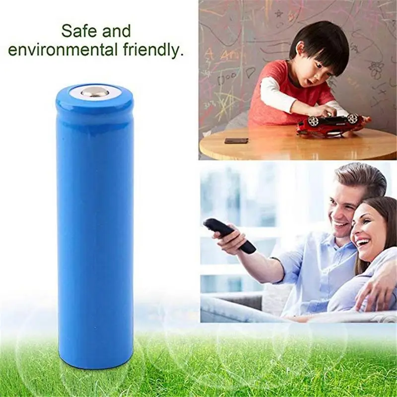 Безопасная перезаряжаемая батарея 18650 Li Ion 5000mAh 3 7 V для светодиодного фонарика