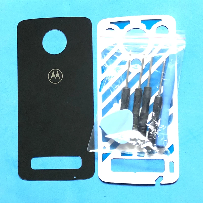 Задняя крышка батареи Корпус для Motorola Moto Z Play XT1635/Z3 Play/Z3/XT1929 задняя | Мобильные