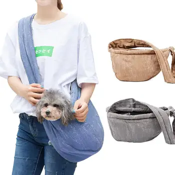 

Pet Puppy Carrier Outdoor Travel Handbag Oxford Breathable Single Shoulder Bag Comfort Travel Tote Shoulder Bag Portable Cage
