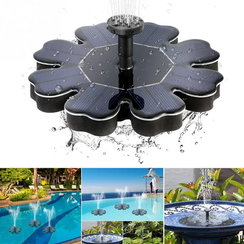 1.4W 8V New Water Fountain Pump Outdoor Solar Powered Pump For Pool