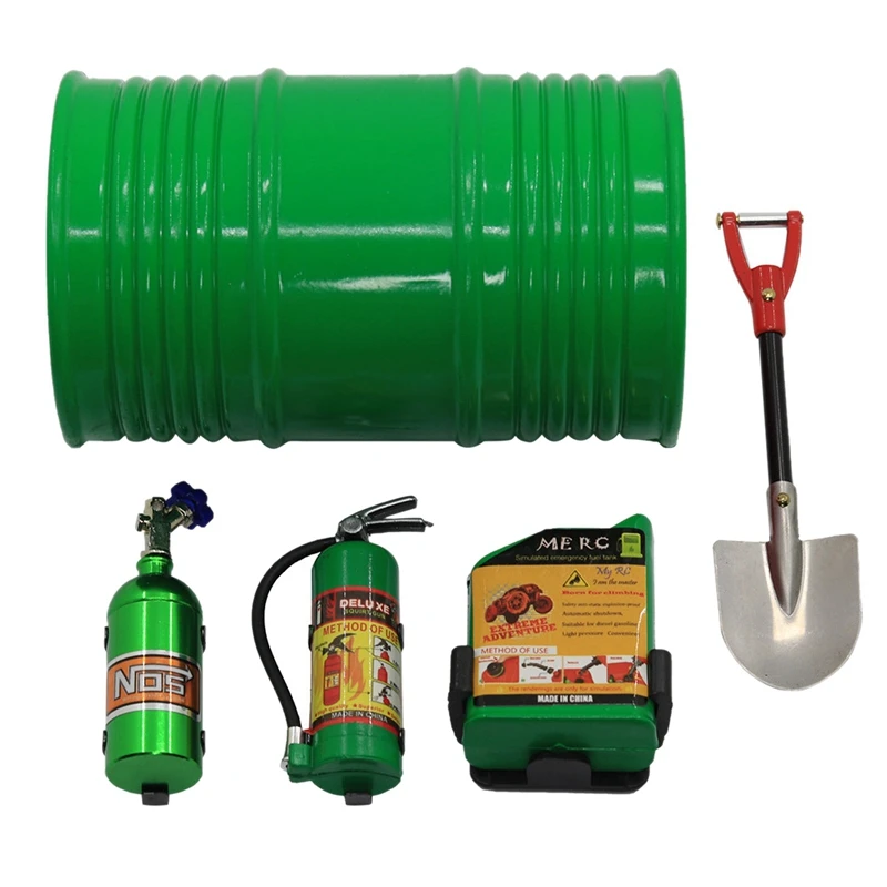 

5Pcs 1/10 Rc Crawler Simulation Accessory Parts Model For Axial Scx10 Trx4 Rc Car Parts Toys For Children