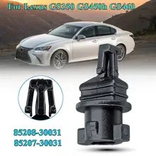 2X Ön Far far yıkayıcı Memesi Kapağı Klipleri Lexus GS300 2006 GS350 2007-2011 GS430 2006-2007 GS450h 2008-2011