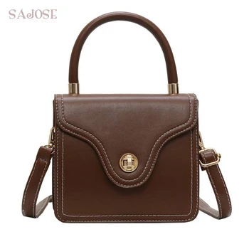 

Women Bags Fashion Leather Totes Vintage Top-Handle Bag Designer Female Shoulder Bags Famous Brand Handbags Casual Bags For Girl