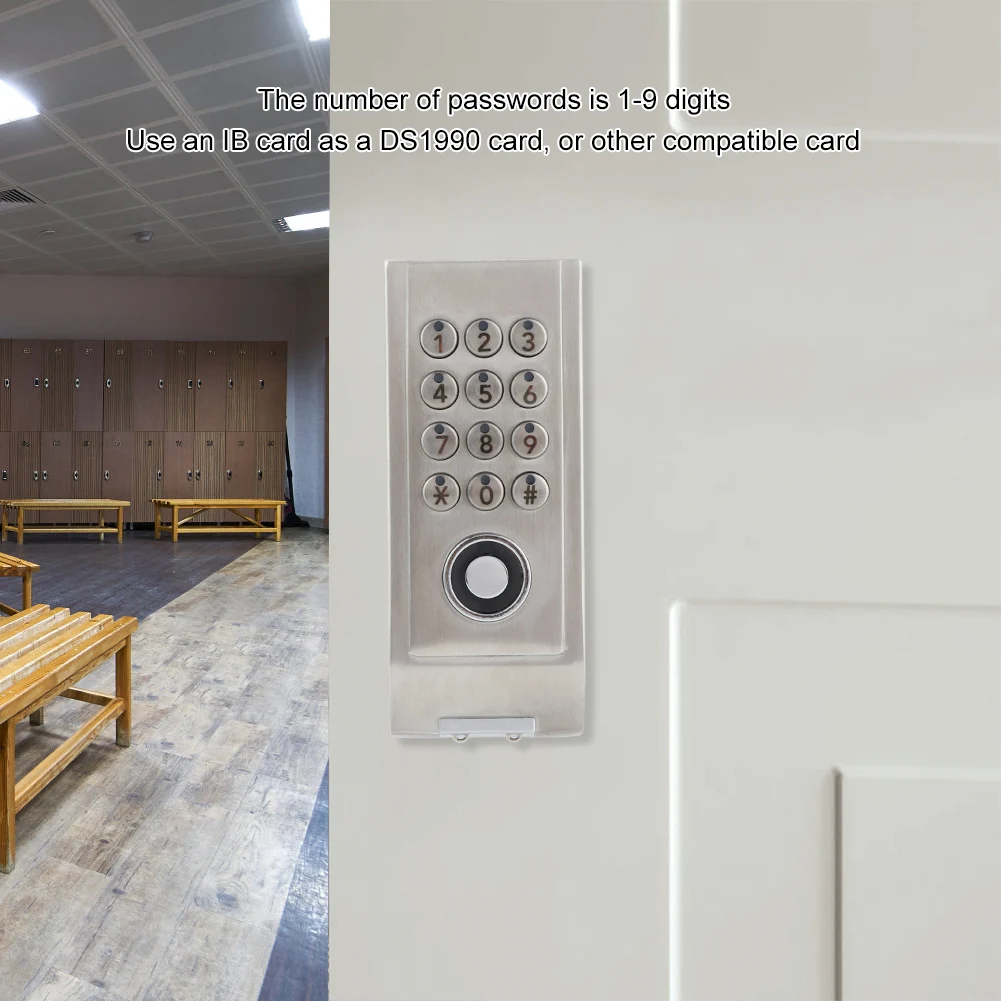 brand new Digit Code Combination Cam Cabinet Stainless Steel Spa Gym Password Security Coded Lock Security accessories