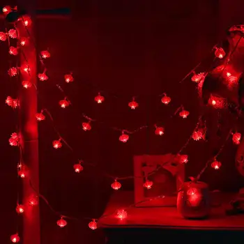 

Traditional Red Lantern USB LED String Light Christmas Battery Operated Party Supplies Chinese New Year Decoration #0107