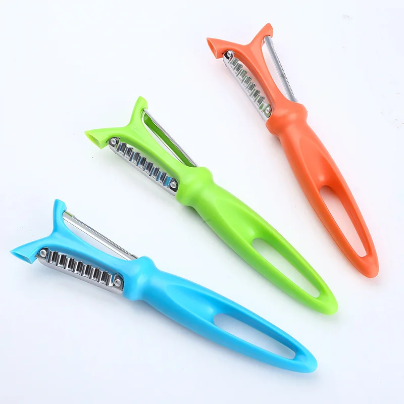 

Many Originality Stainless Steel More Function Paring Knife Candy Melon Planer Shred Organ Potato Vegetable & Fruit Peel Organ