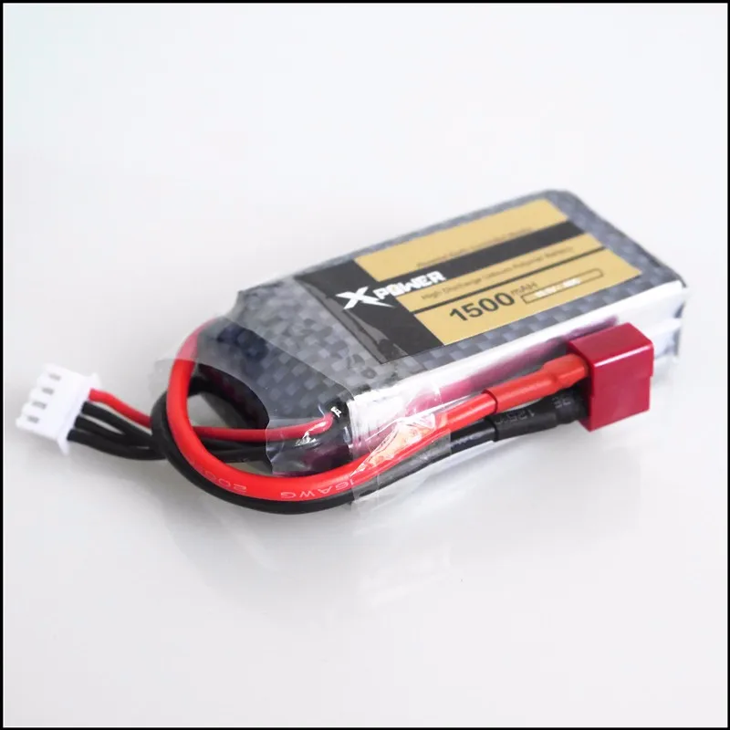 Горячая Распродажа 5 шт. Φ 11 1 V 1500Mah 3S 40C MAX 60C T штепсельная Вилка для