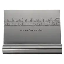 

1PC Stainless Steel Pizza Dough Scraper Cutter Pastry Spatulas Blade DIY Cake Decorating Baking Tools Kitchen Gadgets